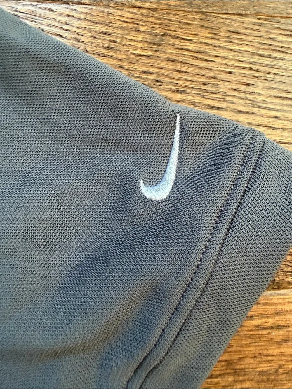 Nike Golf Dri-FIT Men's Gray Short Sleeve Polo Shirt Medium